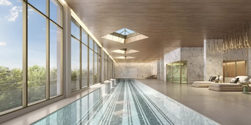 Perspectiva ilustrada planta residencial